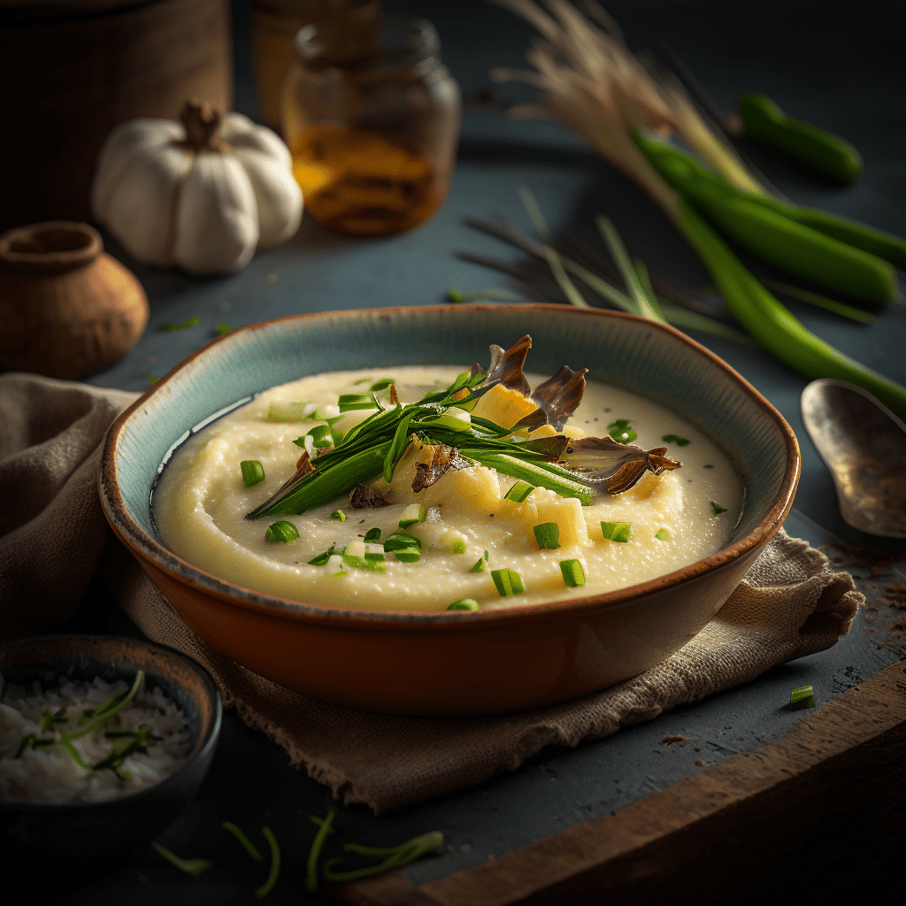 Creamy Garlic Polenta | NomadicNeighborhood